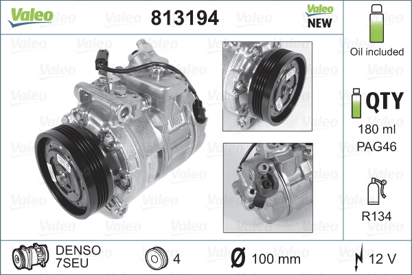 VAL-813194 Kompresor 5 E60