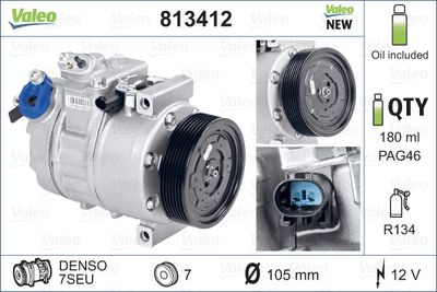 VAL-813412 Kompresor 1-3-Serisi E90