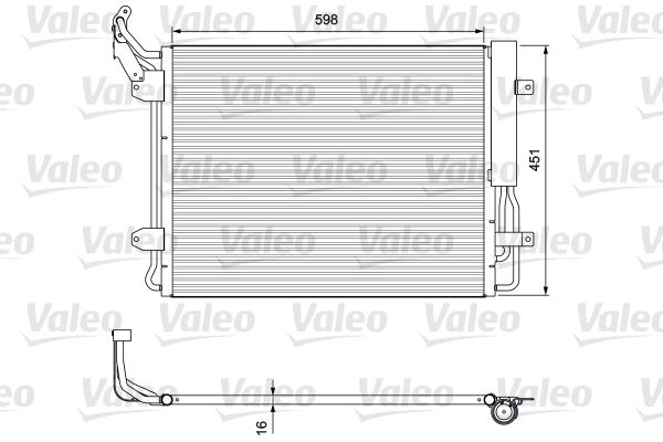MAHLE-AC454000P (Behr) Klima Radyatoru Tiguan (5n) 1.4 2.0 Tsi 1.6 2.0 Tdi 2007-2020