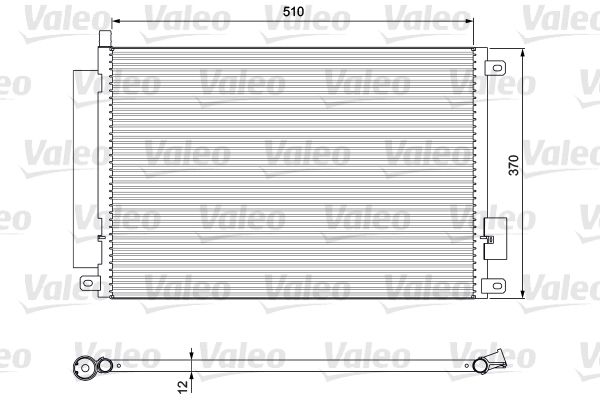 VAL-814155 Kondenser 500
