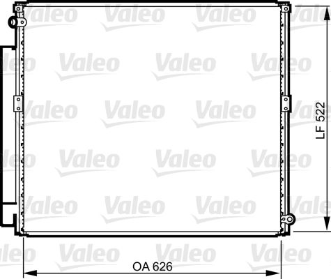 VAL-814203 Kondenser Land Cruiser 2002> 3.0d-4.0d