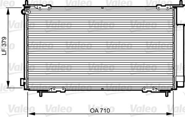 HLL-8FC 366 221-241 Klima Radyatoru Honda Cr-V Ii-Iii 2.0 01-07