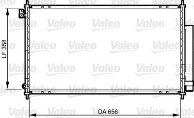 VAL-814242 Kondenser Accord Viii