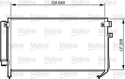 KALE-382900 Kondenser Forester Al Al