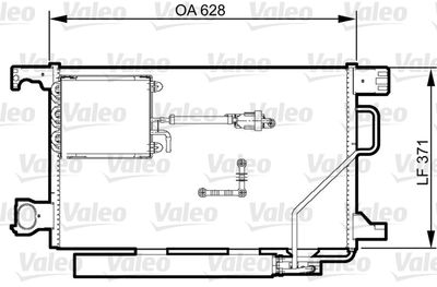 VAL-814368 Kondenser C Class 203 2004> C270 Cdi