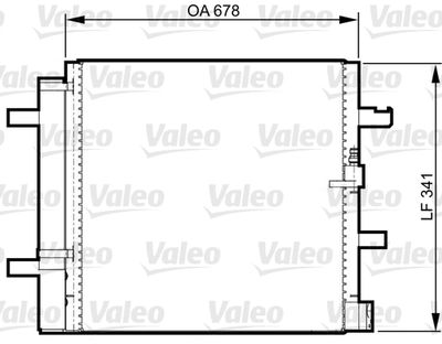 NIS-940454 Klima Radyatoru Audi A4 A5 A6 Q5 Porsche Macan