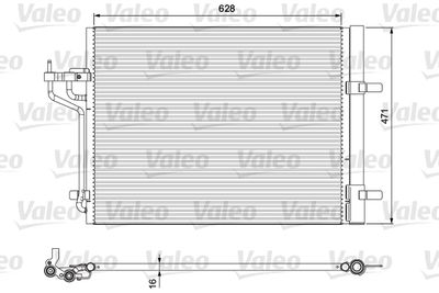 43-1924 Klima Radyatoru Ford Focus Iii 1.6 Ti-Vct 2014-