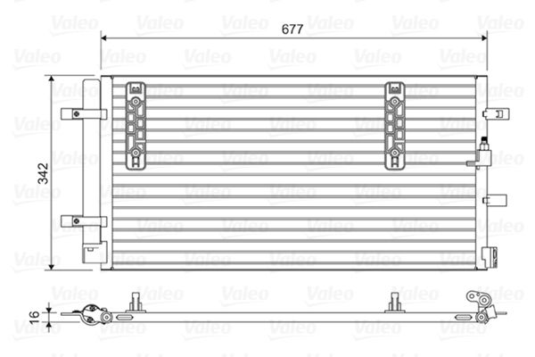 VAL-814419 Kondenser A4 A5 2012