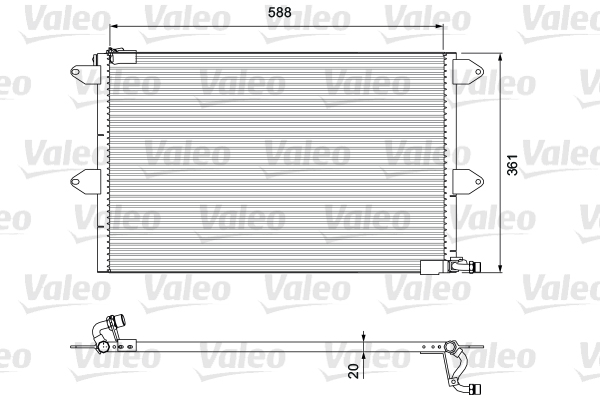 VAL-816908 Kondenser Ibiza Ii