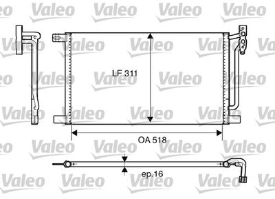 VAL-817405 Kondenser 3 E46 D