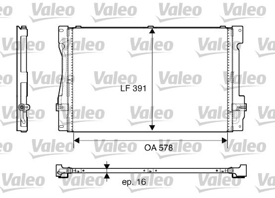 VAL-817675 Kondenser 850 C70 S70