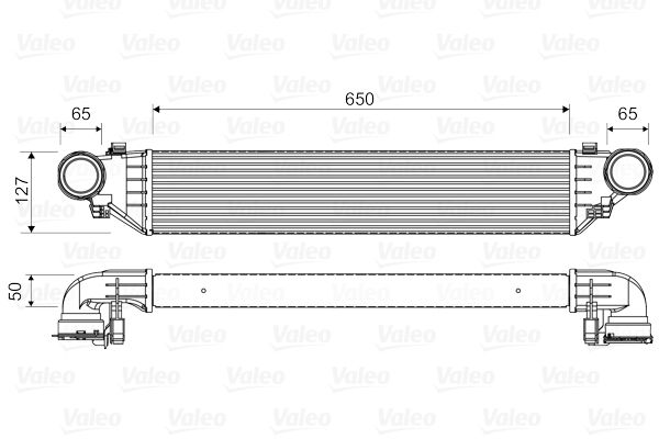 42-2810 Turbo Radyatoru (Intercooler) Mercedes C Serisi (W203) C180 - C200 - C200 Cdi - C220 Cdi - C230 - C270 Cdi 2000-2006/ Clk (C209) 200 - 270 Cdi 2002-2009/ Slk (R171) 200 2004-2011