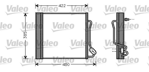 KLR-352620 Klima Radyatoru Kondenser   (Smart  Smart Cabrio / City Coupe 0.7 - 0.8 Cdi 99=/)