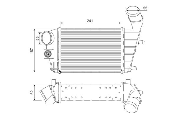 42-1101 Turbo Radyatoru (Intercooler) Alfa Romeo 147 1.9 Jtd 115 Hp 2001-2010