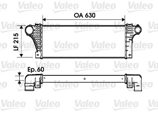IVECO 93822683 Intercooler