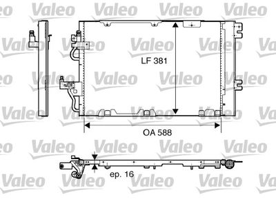 VAL-818114 Kondenser Haal Astra