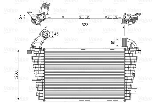 NRF 30300 Turbo Radyatörü  Astra H