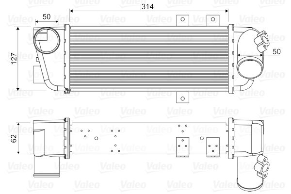 42-2101 Turbo Radyatoru (Intercooler) Hyundai I30 (Fd) 1.6 Crdi 2007-2011