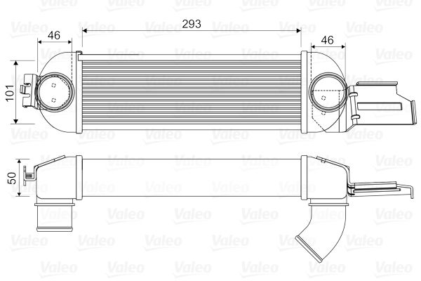 VAL-818355 Turbo Radyatoru Meriva