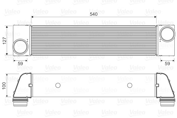 42-1407 Turbo Radyatoru (Intercooler) Bmw 7 Serisi 730 D A-T 2001-2009/ Land Rover Range Rover Iii 3.0 Td 4x4 2002-2012
