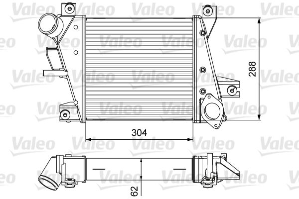 VAL-818360 Turbo Radyatoru X Trail