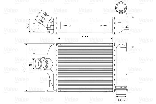 42-3507 Turbo Radyatoru (Intercooler) Renault Symbol Iii (Jz0/1) 1.5 Dci 2012-