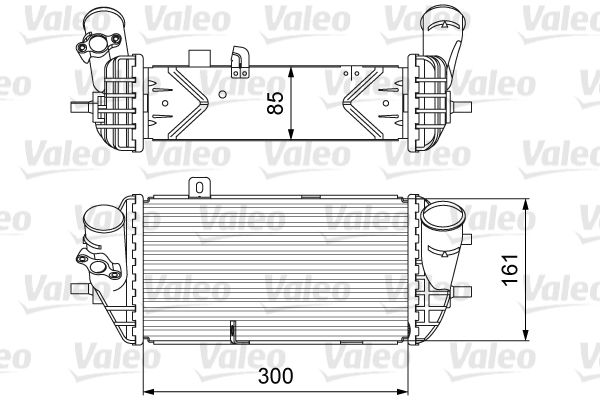 MHR-10768 Turbo Radyatörü (Intercooler) Accent 11-14 Blue / I-20 12-14 / I-30-Rio-Ceed 12> Dzl