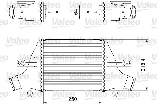42-3002 Turbo Radyatoru (Intercooler) Citroen C4 Aircross 1.6 Hdi 115 114 Hp 2012-
