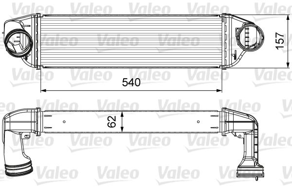 KLR-350770 Turbo Radyatoru Intercooler Al/Brz  (Bmw   X3 )
