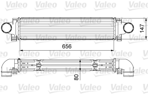 KALE-350795 Intercooler S60 Ii S80 Ii V60 V70 Iii Xc60 Xc60 Ii Xc70 Ii Al Pl Brz