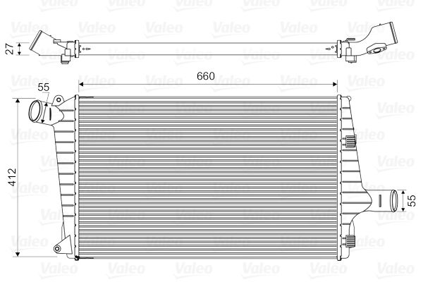 VAL-818657 Turbo Radyatoru A6 4b2 C5 2.5 Tdi