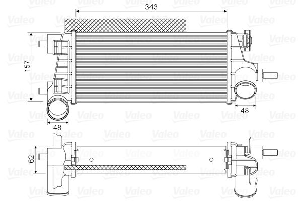 NIS-96490 Turbo Radyatoru Ford Focus (2011) 1.0 Ecoboost