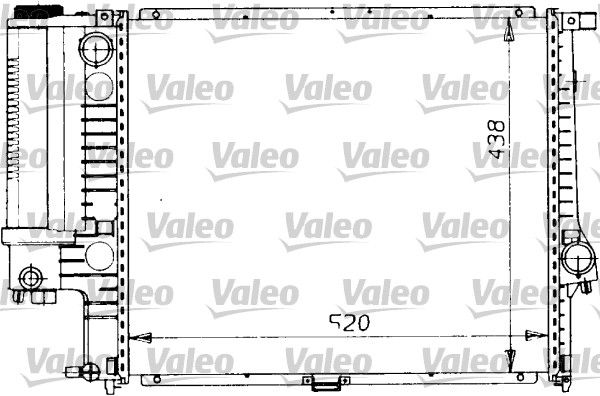 NIS-60703A Radyator M20-M40-M50  -  E30-E34