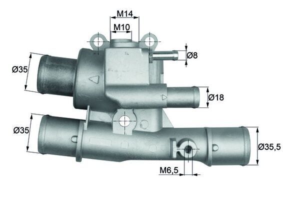 ERA 350047A Termostat Fiat