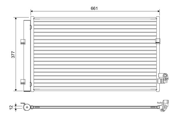 VAL-822647 Kondenser 5 Series 7 Series