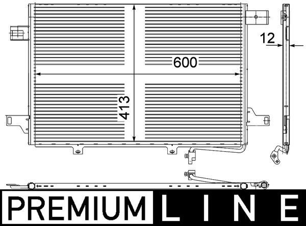 43-2829 Klima Radyatoru Mercedes Sprinter 2006-2018