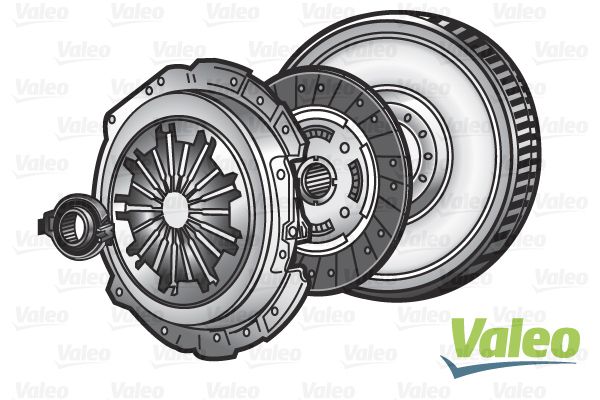 BLU-ADV183059 Volan(Sabit)+Debriyaj Seti (Audi A3 / Seat Leon / Skoda Octavia / Vw Caddy / Golf / Passat) Cay-Bxe-Bls-Bjb