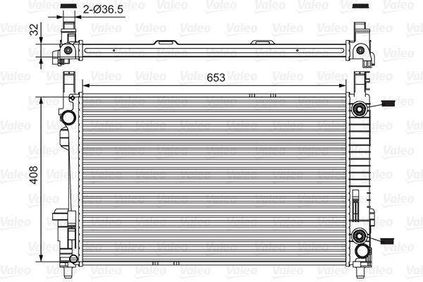 16-2851B Su Radyatoru Brazing Mercedes A Serisi (W169) A 150 - A 160 - A 170 - A 180 - A 180 Cdi - A 200 A-T/M-T 2004-2012/ B Serisi (W245) B 150 - B 160 - B 180 Cdi - B 200 A-T/M-T 2005-2011