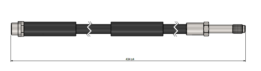 CAV-C900623A Fren Hortumu Arka- (Mercedes Sprinter 4,6t, 5t (906) Vw Crafter Lt 35  Pr  0wc Arka 2006 - 2017)