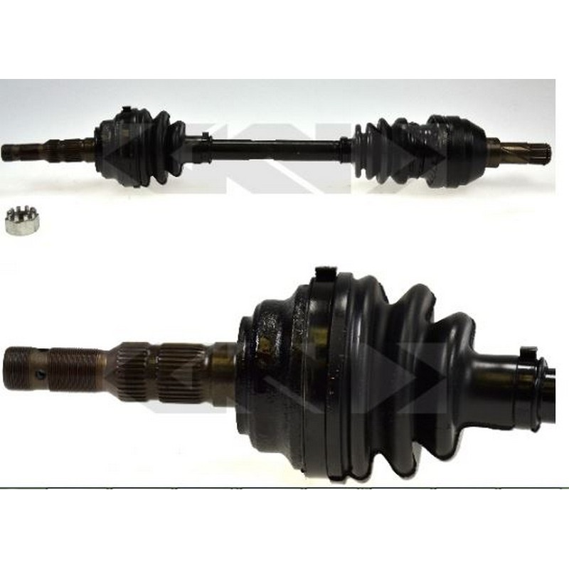 OP-8003 Komple Aks Sol On Uzunluk 595mm Opel Astra G (F69) 1.4 16v 1998-2005