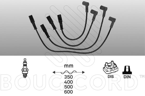 AFT-74420 Buji Kablosu Fiat Palio El 1,4 , Siena El 1,4 İ 8v , Palio Weekend 100 1,6 İ 16v