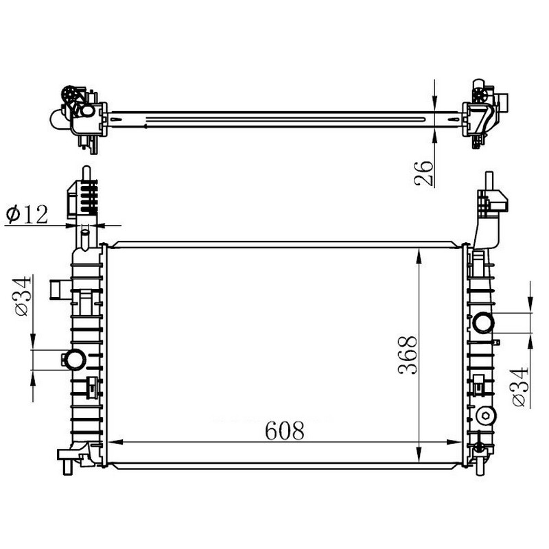 13181074 Radiator
