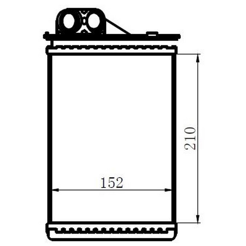 KALE-346475 Kalorifer C5 2.0 Hdi 8v 2.2hdi - 2.0 I 16v (01-05) Al Mknk