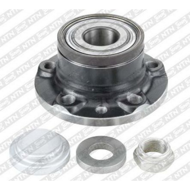 44-1826 Porya Sol-Sag Arka Rulmanli Fiat Doblo (152,263) (Kisa Sase) 1.3 Mjt Absli 5 Bijon Flans Capi 120mm Manyetik Abs Halkali 2010-